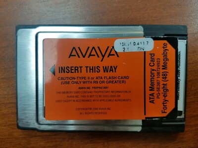 Avaya ATA Memory Card 48 MB (108724923) | eBay
