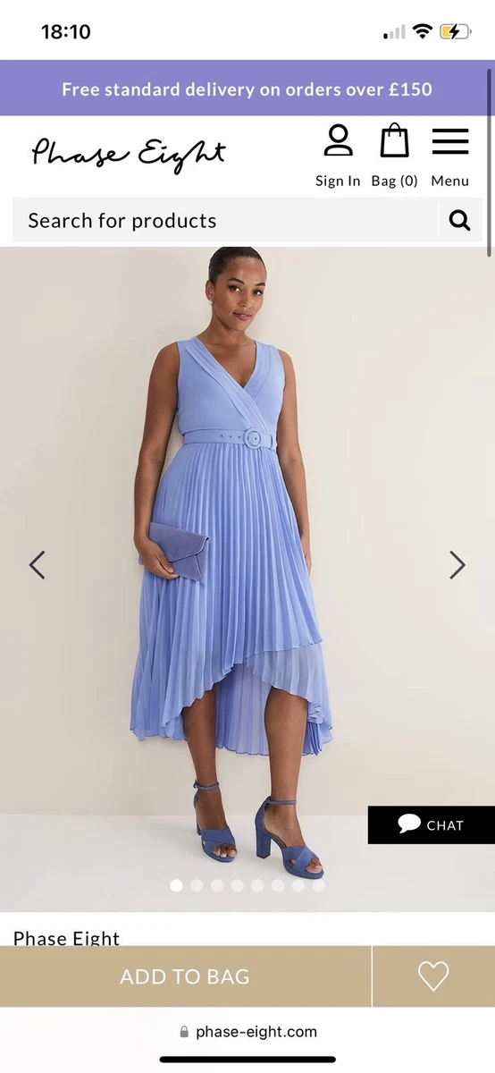 Phase eight 2025 cornflower blue dress