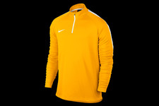 Nike SWEATSHIRT DRY ACADEMY DRILL TOP Mens Quarter-Zip YELLOW SPORTS JERSEY XL