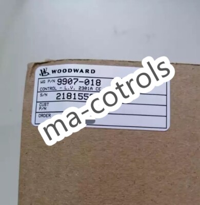 9907-018 2301A WOODWARD speed control board 9907-018 2301A NEW