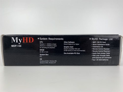 DTVSolution MyHD MDP-130 HDTV Receiving PCI Card - Picture 3 of 9