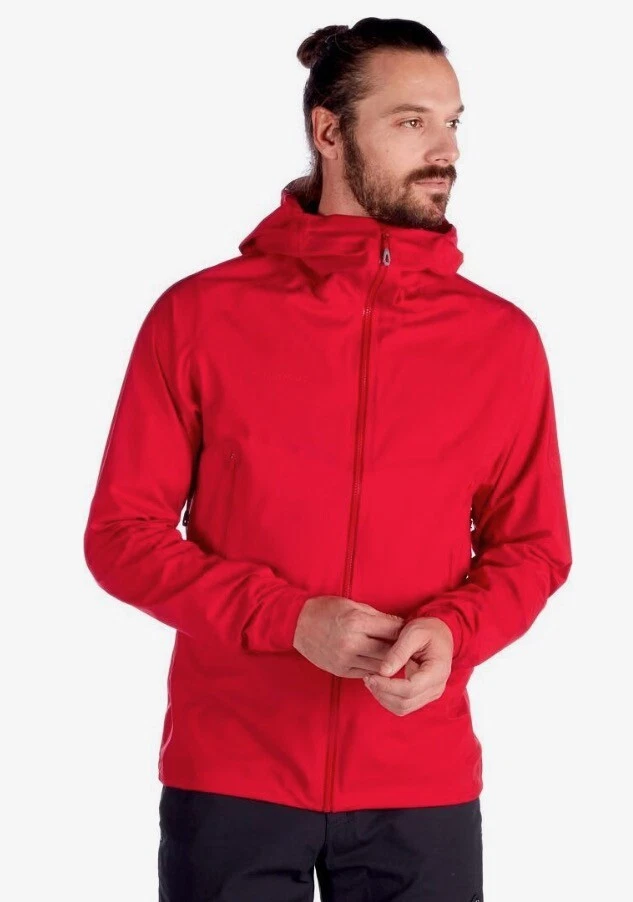 NWT Mens Masao Light HS Hooded Packable Ruby R Jacket sz S | eBay