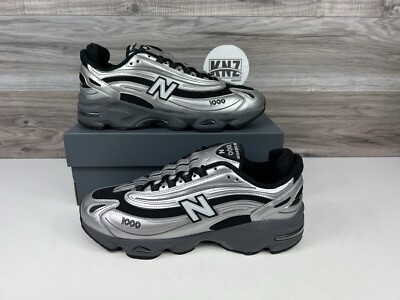 NEW BALANCE Classic Men's 1000 Black Silver Metallic Running