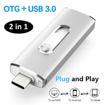 KOOTION 32/64/128GB USB-C Flash Drive USB 3.0 Thumb Drive C for Music/Video/Storage Data