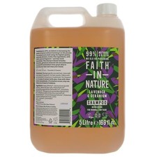 Image of Faith In Nature | Shampoo - Lavender & Geranium | 5L