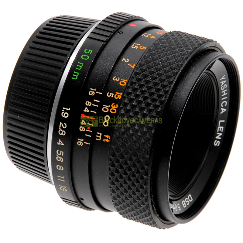 Obiettivo Yashica DSB 50mm f1,9 per fotocamere reflex a pellicola  Contax/Yashica