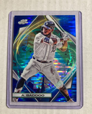 2022 Topps Cosmic Chrome #193- AKIL BADDOO Blue Moon Refractor SP #