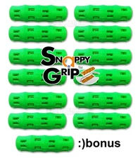 SNAPPY GRIP Egonomic Replacement Bucket Handles 12 SAFETY NEON GREEN + BONUS