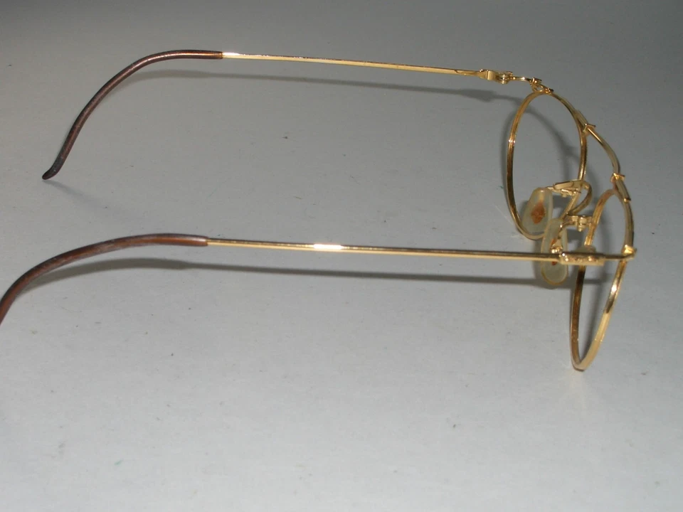 GAFAS DE SOL VINTAGE B&L RAY BAN GEP DECCO ALAMBRE OVALADO AÑOS 80 54[]18 mm SOLO MARCOS Foto 4 de 4