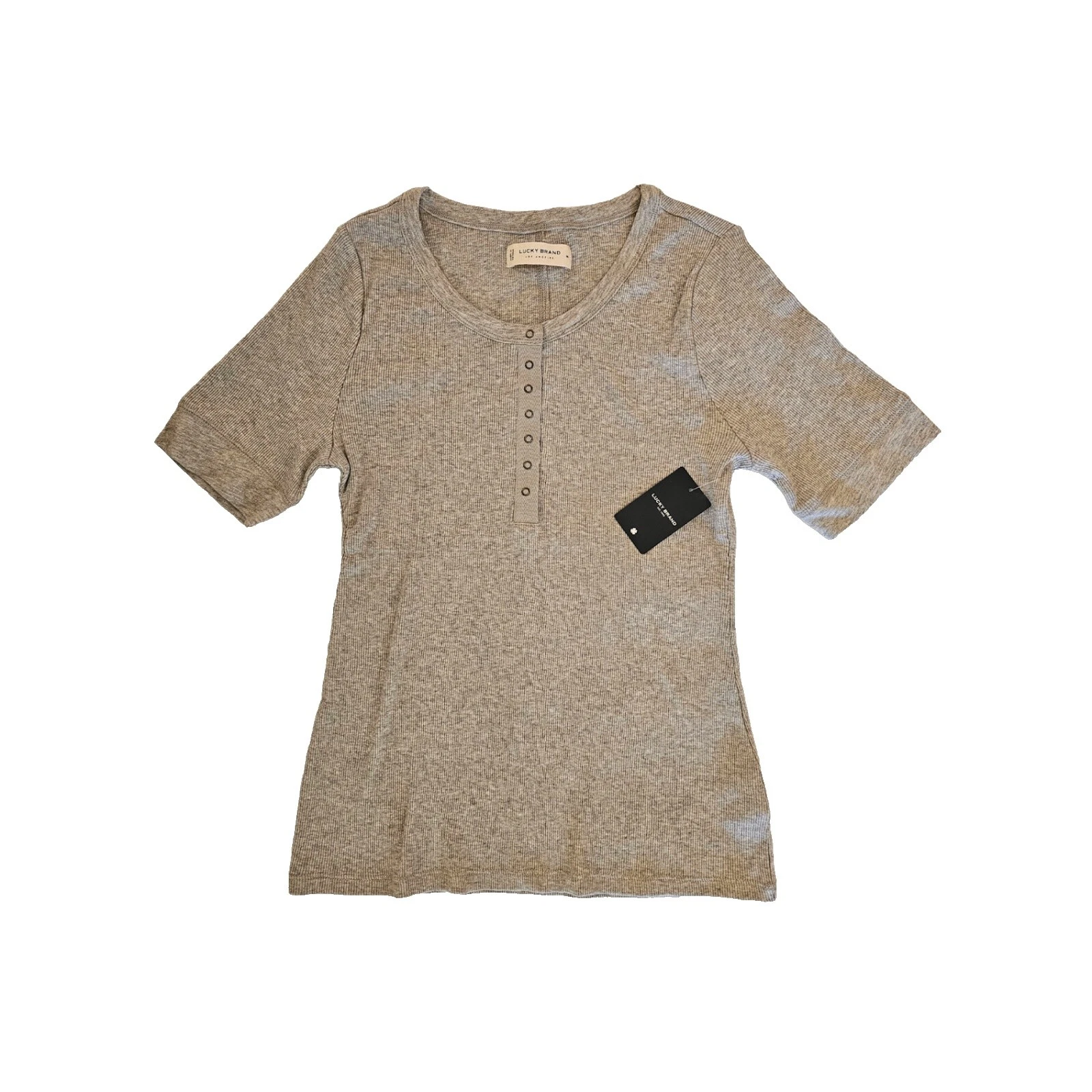 Lucky Brand Solid Camisetas para Hombres