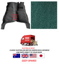 <!--F#f_0-->HOLDEN FX FJ SEDAN FRONT & REAR MOULDED GREEN PLUSH CARPET<!--F/-->