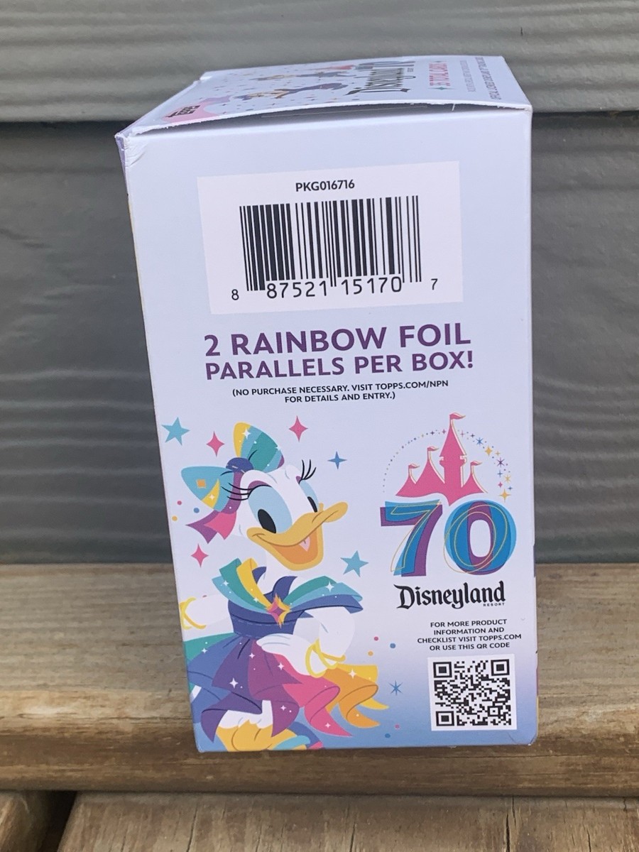 2025 Topps Disneyland 70th Anniversary Trading Card Value Box