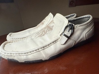 Lounge by Mark Nason Size 9.5 Men\'s Vintage Leather Loafers Off White Mark Nason | Shoes | Lounge By Mark Nason Size 95 Mens  main image 3