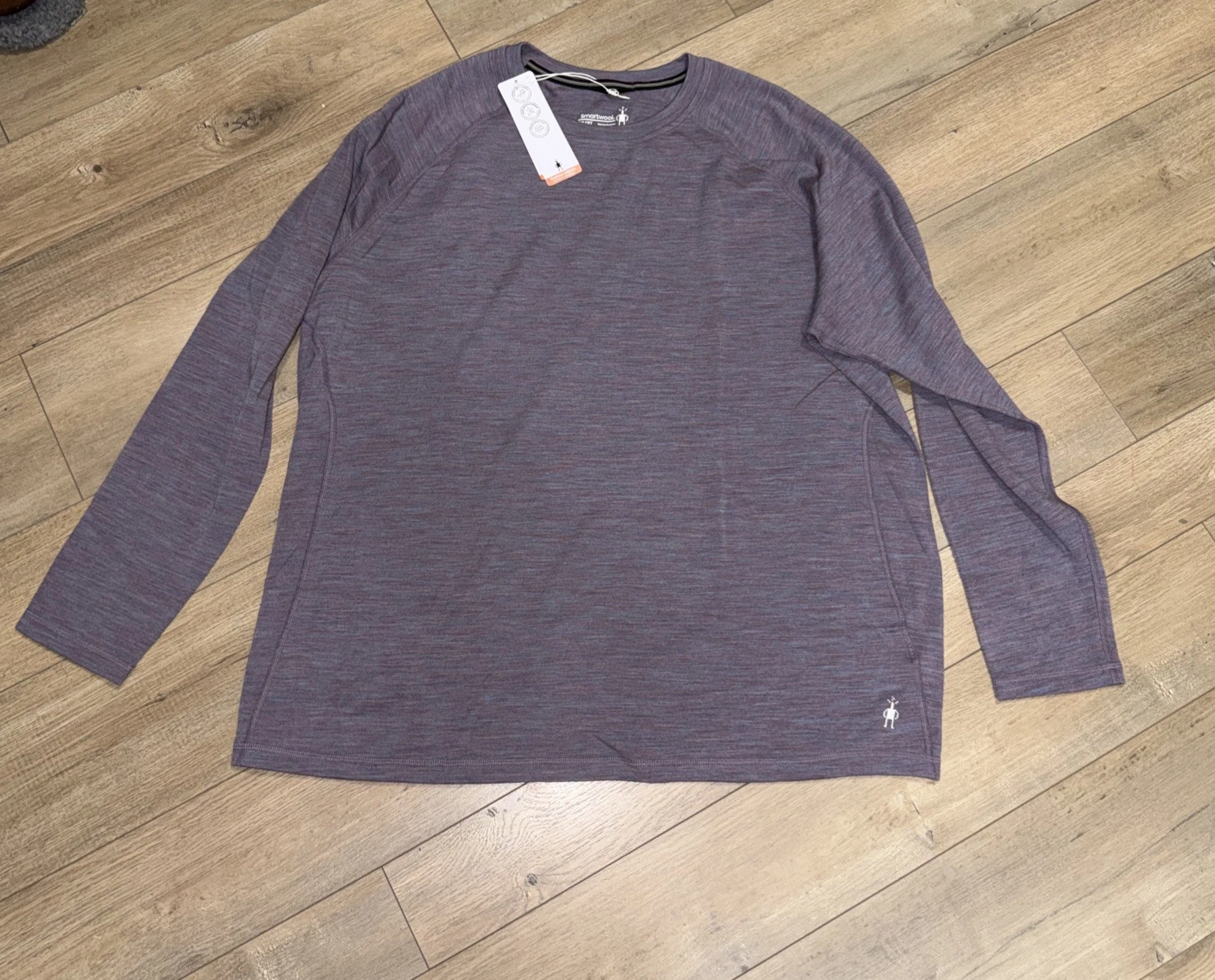 NWT SmartWool Classic Thermal Base Layer Top Merino Wool,Long Sleeve Size 3X /3T