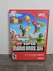 Nintendo New Super Mario Bros. Wii Nintendo Wii Manual Multiplayer NTSC-U/C