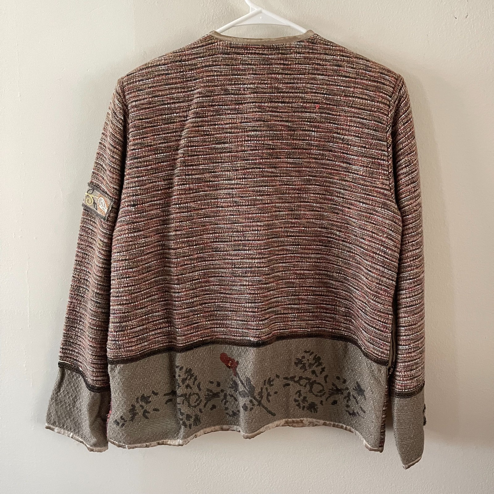 Vintage Flashback Tapestry Patchwork Jacket Women… - image 2