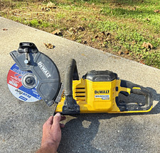DEWALT DCS690 60V FlexVolt Electric Handheld Cut-Off Saw, 9" Blade