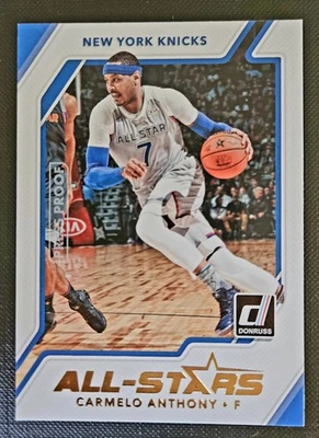 Carmelo Anthony 2017-18 Panini Donruss Basketball  All-Stars Press Proof #25 NBA - Bild 1 von 2