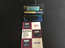 CASIO Digital Diary SF-8000 64KB Vintage Electronics - Works New Batteries