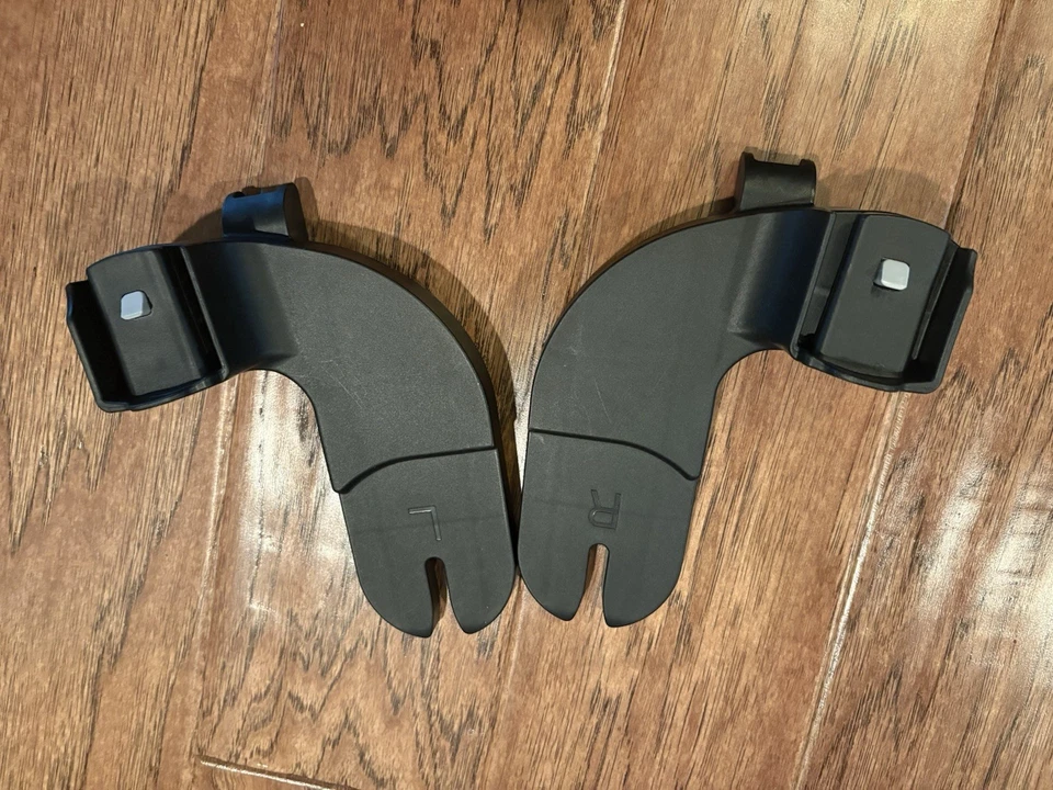 Nuevo en caja Adaptador de asiento de auto Baby Jogger Graco City Select negro par Click Connect Foto 3 de 4