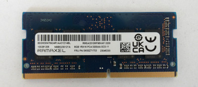 8GB Ramaxel DDR4-Laptop-Ram / RMSA3310MF96HAF-3200/ 8GB 1Rx16 PC4-3200AA-SC0-11