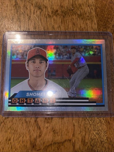 2021 Topps Archives - 1989 Topps Big Foil Shohei Ohtani #89BF-1 Blue