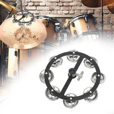 Tambourine Cymbal Drum Cymbals Hi Hat Tambourine Stainless Steel Kids Adults KTV