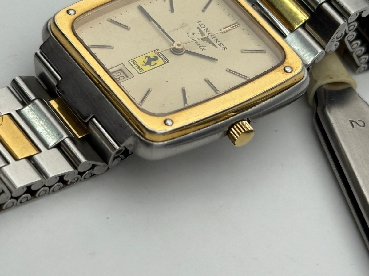 Longines Quartz Ferrari 30x33mm Limited Edition Vintage | eBay