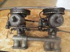 Triumph TR2 Carbs/manifold