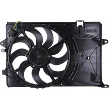 Radiator Cooling Fan Assembly For 2012-20 Chevrolet Sonic Automatic Transmission