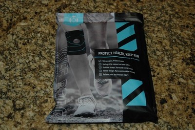 NEW! DOUFURT KNEE BRACE GREY & BLACK LARGE MEN AND WOMAN SUPPORT 