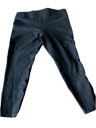 Leggings cortos negros tórridos talla 1 cintura elástica pantalones deportivos de salón - Imagen 3 de 4