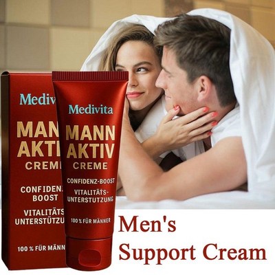 MAN ACTIVE CREME ﻿50g CONFIDENCE BOOST SUPPORT FOR MAN Pe DE