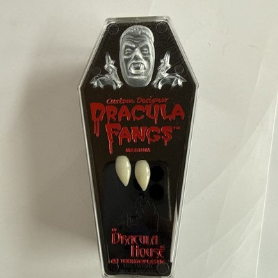 VTG Custom Designer Dracula Fangs in the Coffin Custom Formulated Thermoplastic