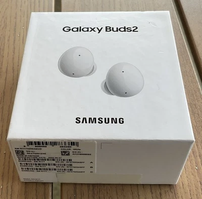 Samsung Galaxy Buds2 SM-R177 – Weiß – Wie neu – Originalverpackung. - Photo 1/4