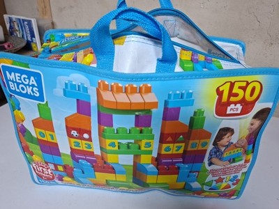 Mega Bloks First Builders -ab 1 JAHR Bausteinebeutel Medium Bunt 