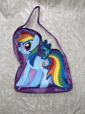 My Little Pony Friendship Is Magic Stitch  Style Rainbow Dash Purse 11  Clean