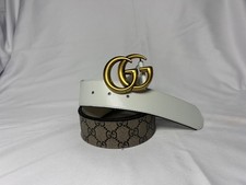 Gucci GG Marmont Supreme Canvas Beige GG Buckle 95/38