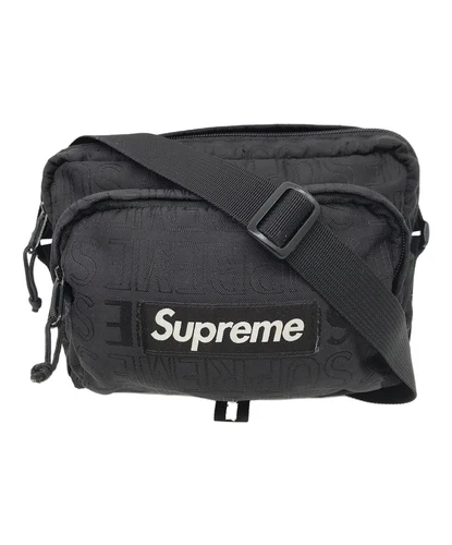 Sac à bandoulière Supreme noir
