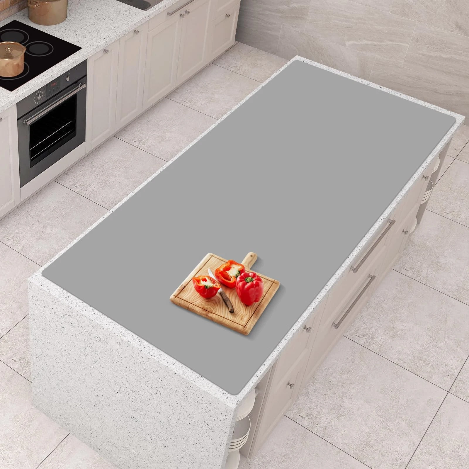 AECHY Silicone Mats for Kitchen Counter 47x23.6x0.08”, Largest Heat Resistant...