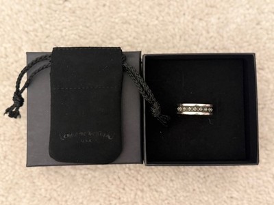 Chrome Hearts Mini Plus Ring Size 10 Pre-Owned 925 Sterling Silver