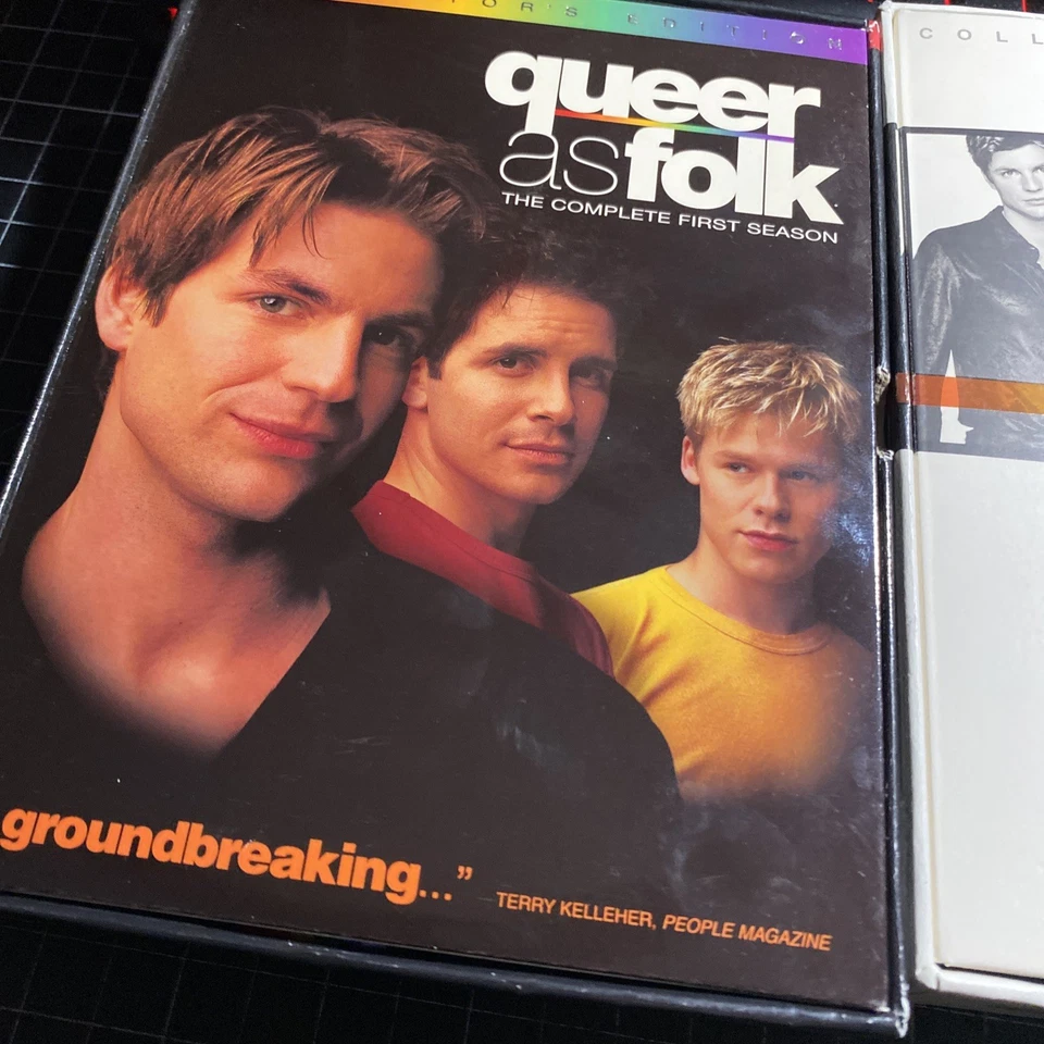 Queer As Folk Complete Set Season 1 & 2 (DVD, 2007) LGBTQ+ gay READ 1st Disc Out - Image 2 of 4