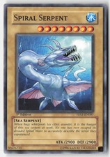 Yugioh - Spiral Serpent 5DS1-EN007 1st Edition - 5D's 2008 Starter Deck