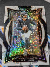 2024 Panini Select Caleb Williams White Sparkle
