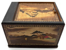 VINTAGE JAPANESE CIGARETTE DISPENSER DOG BOX