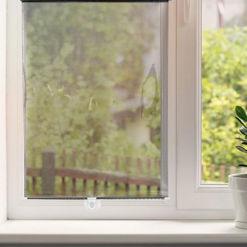 Shade Curtain Suction Cup Window for Home Blackout Roller Curtains - Picture 9 of 12