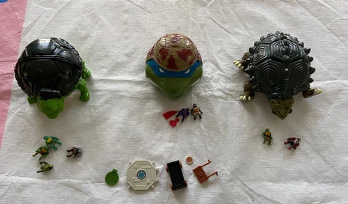 Vintage TMNT Mini Mutant playsets 1994&1995