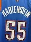 Isaiah Hartenstein Autographed Oklahoma City Thunder NBA FINALS Jersey JSA COA