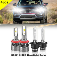 Lampadine faro combinato LED HID H11 D2S abbagliante alto basso per Infiniti QX50 2014-2017