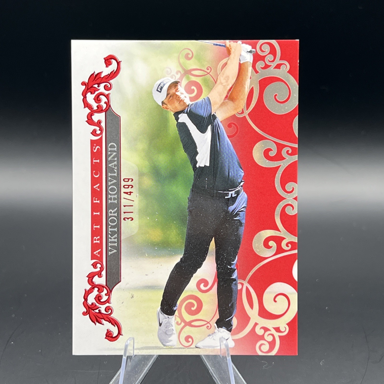 2026 Upper Deck Artifacts - Viktor Hovland #7 Red /499
